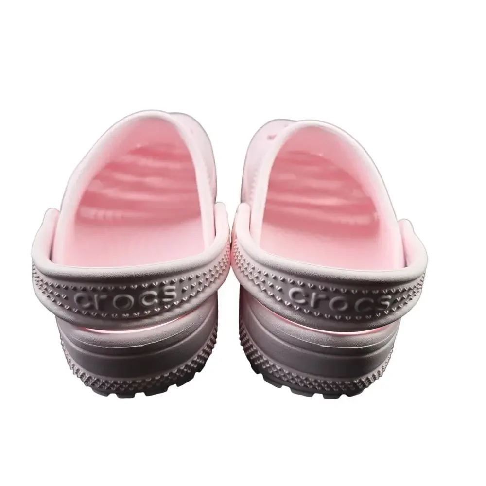 Crocs Classic Hearts Bubble Ice Cutout Clogs Sz J1